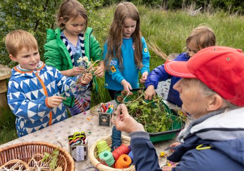 The village that raised a forest